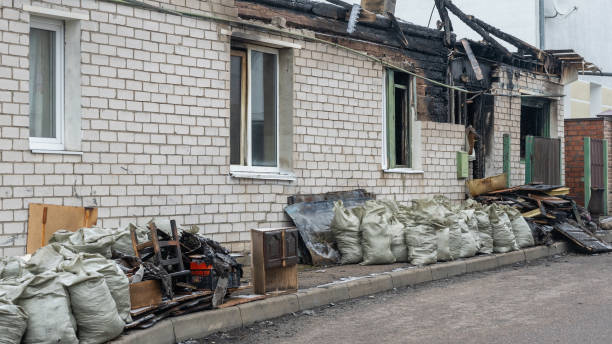 Professional Fire Damage Removal technician working in Prescott, AZ